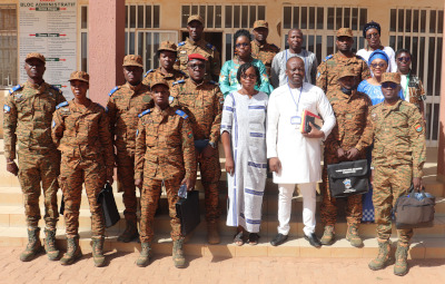 Partenariat : Une délégation de la Direction centrale de l’Intendance militaire en visite à l’ENAREF